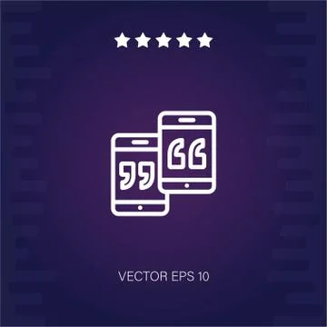 Smartphone vector icon Stock Illustration