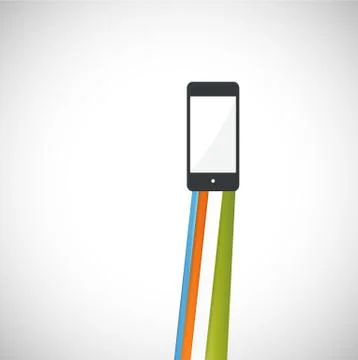 Smartphone vector illustration Stock Illustration