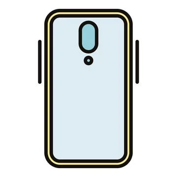 Smartphone vibrating sending alert notification message Stock Illustration