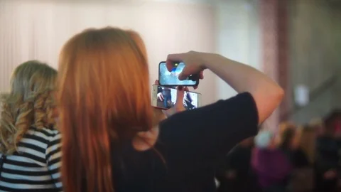 Smartphone video camera Video stock 73715631