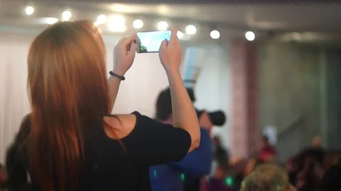 Smartphone video camera Stock Footage 73716923