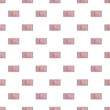 Smartphone video player application seamless pattern background Stock Illustration