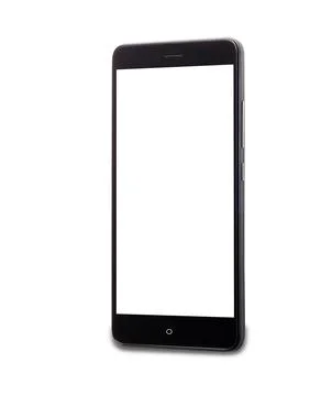 Smartphone with white screen Stock Illustration