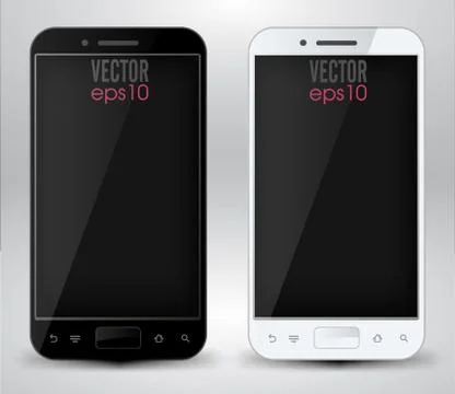 Smartphones Stock Illustration