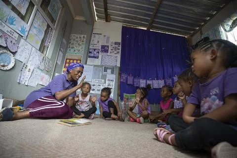 SmartStart national early learning programme, Oudtshoorn, South Africa - 23 Mar  Photos