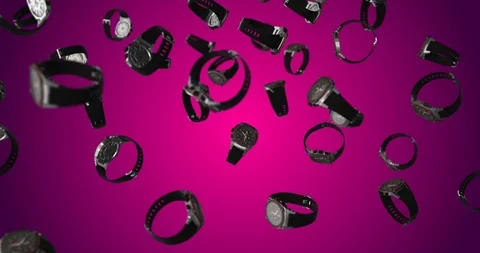 Smartwatch falling Stock Footage 88556709