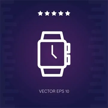 Smartwatch  icon Stock Illustration