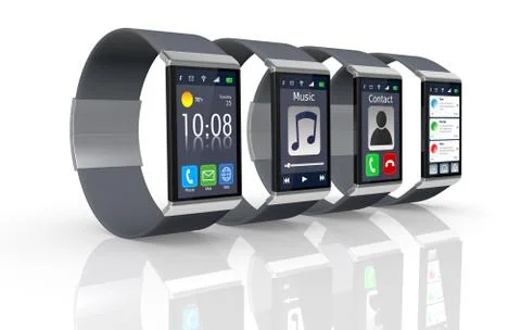 Smartwatch Stock Illustration