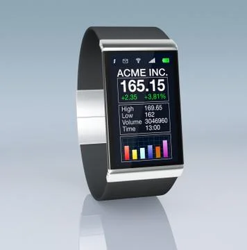 Smartwatch Stock Illustration