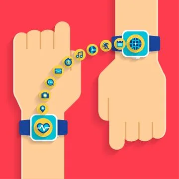 Smartwatch Stock Illustration