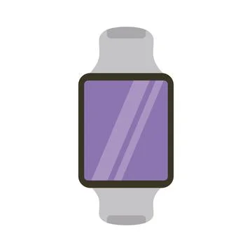 Smartwatch tech device Stock Illustration