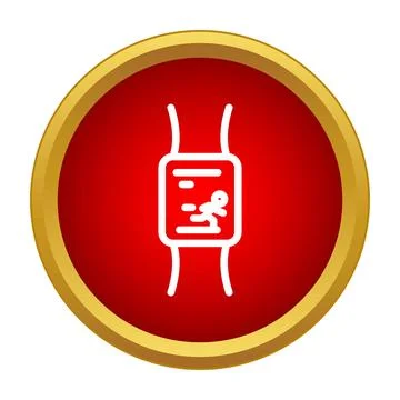 Smartwatch tracking runner icon wearable technology Stock Illustration