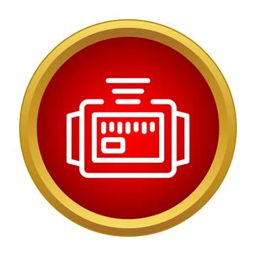 Smartwatch wearable digital device technology icon set Stock Illustration