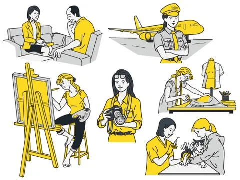 Smartwoman2 Stock Illustration
