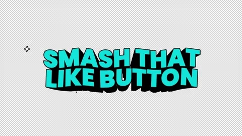 Smash That Like Button Stock Footage 314289197