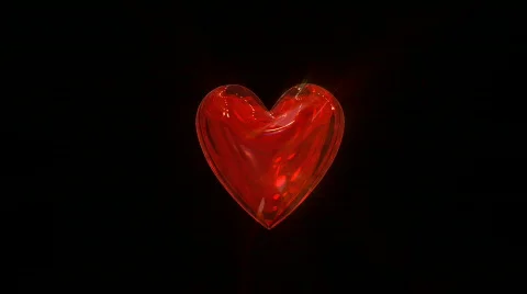 Smash heart Stock Footage 595952