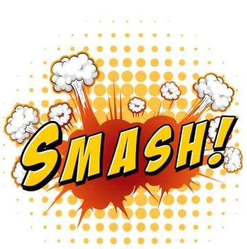 Smash Stock Illustration