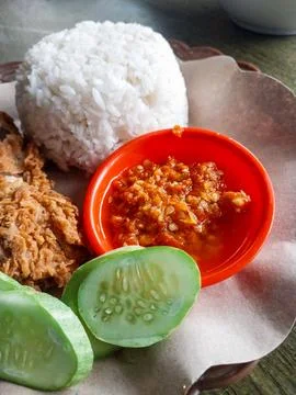 Smashed chicken Stock Photos