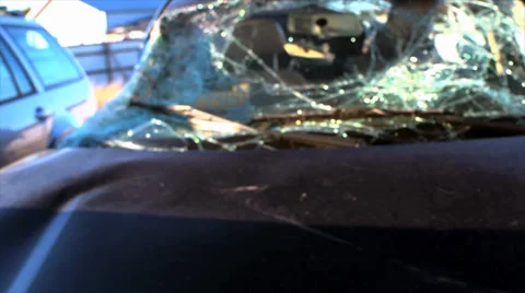 Smashed Windshield Hood Dents Видео 36806723