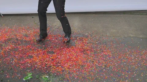 Smashing Bottle 動画素材 78037641