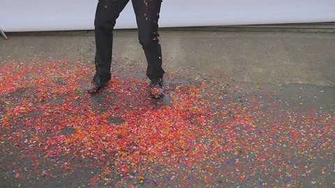 Smashing Bottle 動画素材 78037643