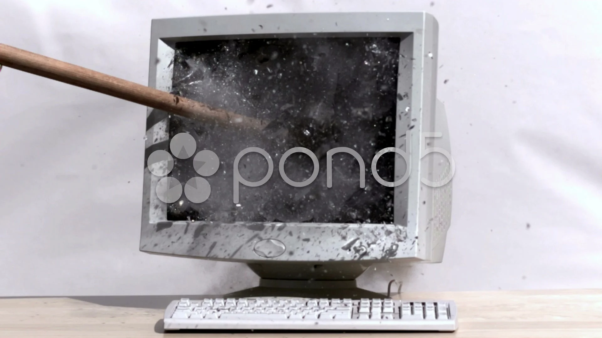 destroying computer