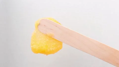 Smear of texture scrub with sugar for spa and skin exfoliation top view Vídeos de archivo 170476495