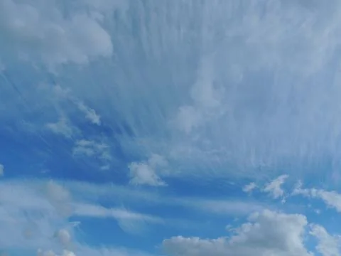 Smeared Clouds Stock-Fotos