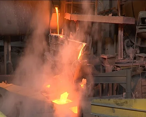 Smelter 1 Stock Footage 128194223