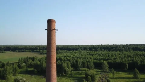 Smelting furnace tube. Move to the right Stock Footage