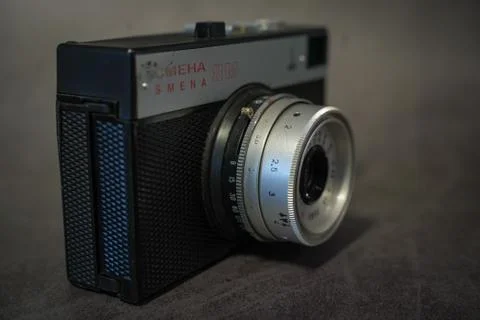 Smena 8M on grey background Foto stock