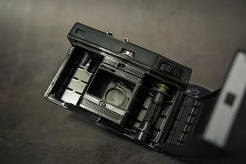 Smena 8M on grey background 写真素材