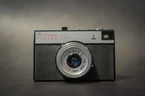 Smena 8M on grey background Foto stock