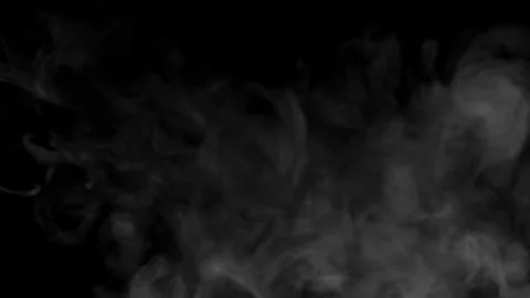 Smike Exhalation In Shape Of Meduse Stock Footage 197172887