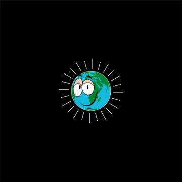 Smile Earth vector Illustration Stock Illustration