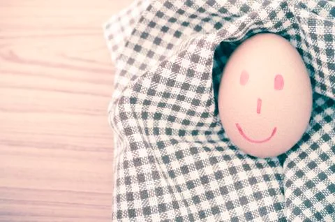 Smile egg Stock Photos