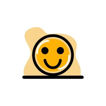 Smile Expression Concept Icon Vector Design Illustration Stock Illustration