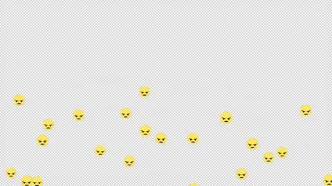 Smile Falling Angry Stock Footage 283904712