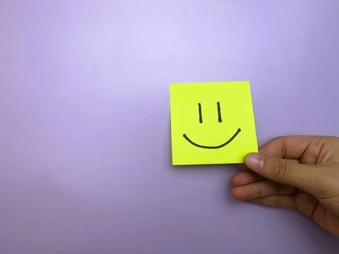 Smile. feedback. Stock Photos