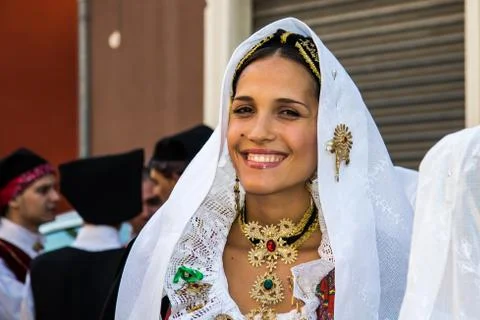 Smile in folklore Stock Photos