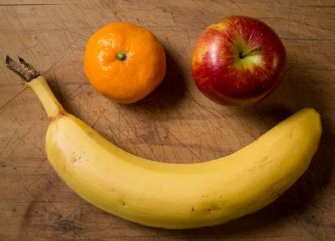 Smile Fruit Fotos de archivo