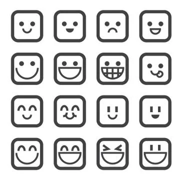 Smile icon Stock Illustration