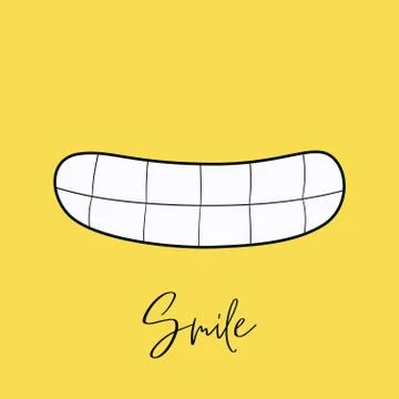 Smile icon Logo Vector Template Design. Stock Illustration