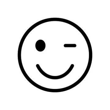 Smile icon vector Stock Illustration