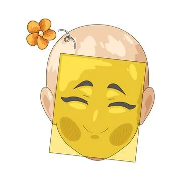 Smile illustration Ilustración de archivo