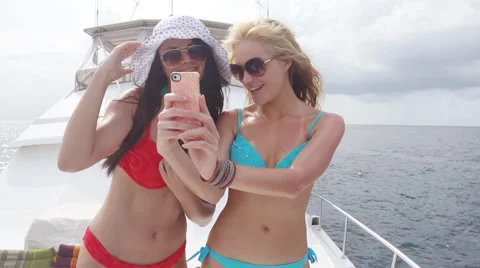 Smile It's Selfie Time Stock Footage 48906124