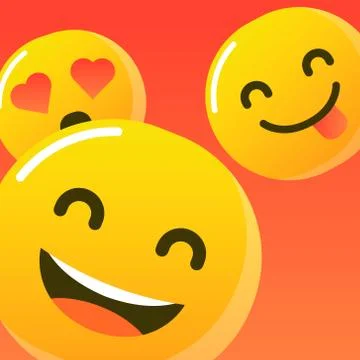 Smile logo and icon vector Isolated image Stock Illustration
