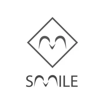Smile logo Icon Stock Illustration