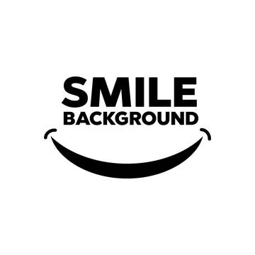 Smile Logo Vector Template. Smiling emoticon vector logo Stock Illustration