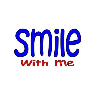 Smile with me Stock Illustration
